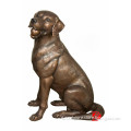 bronze velvet dog statue for sale